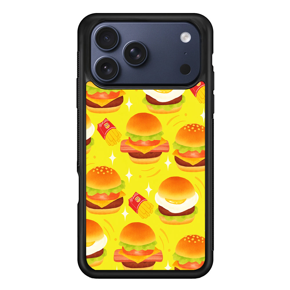 Fast Food Snack Burger iPhone 17 Pro Case - Xtracase