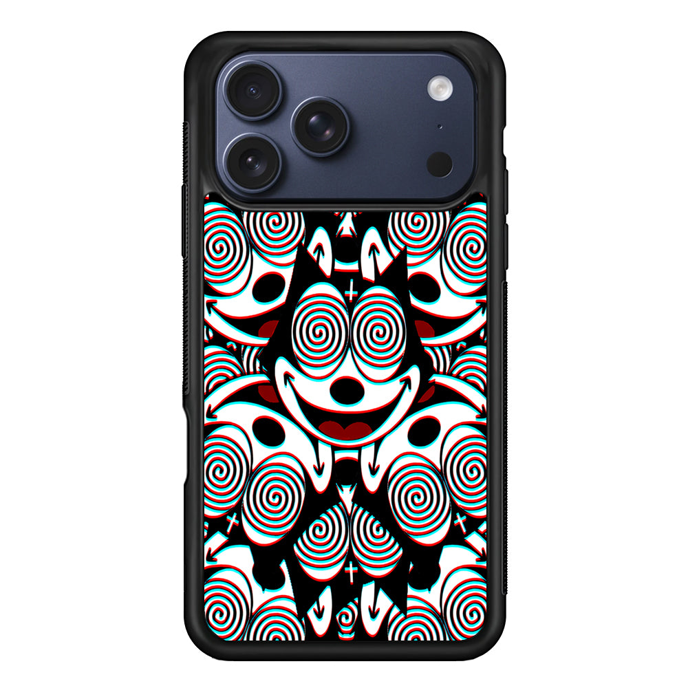 Felix The Cat Hypnotic iPhone 17 Pro Case - Xtracase