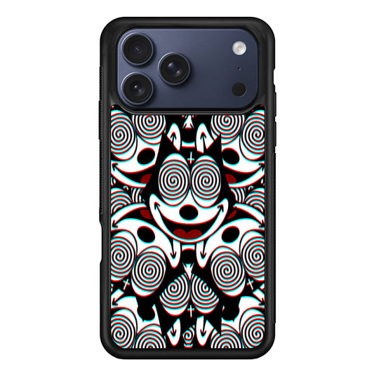 Felix The Cat Hypnotic iPhone 17 Pro Case - Xtracase