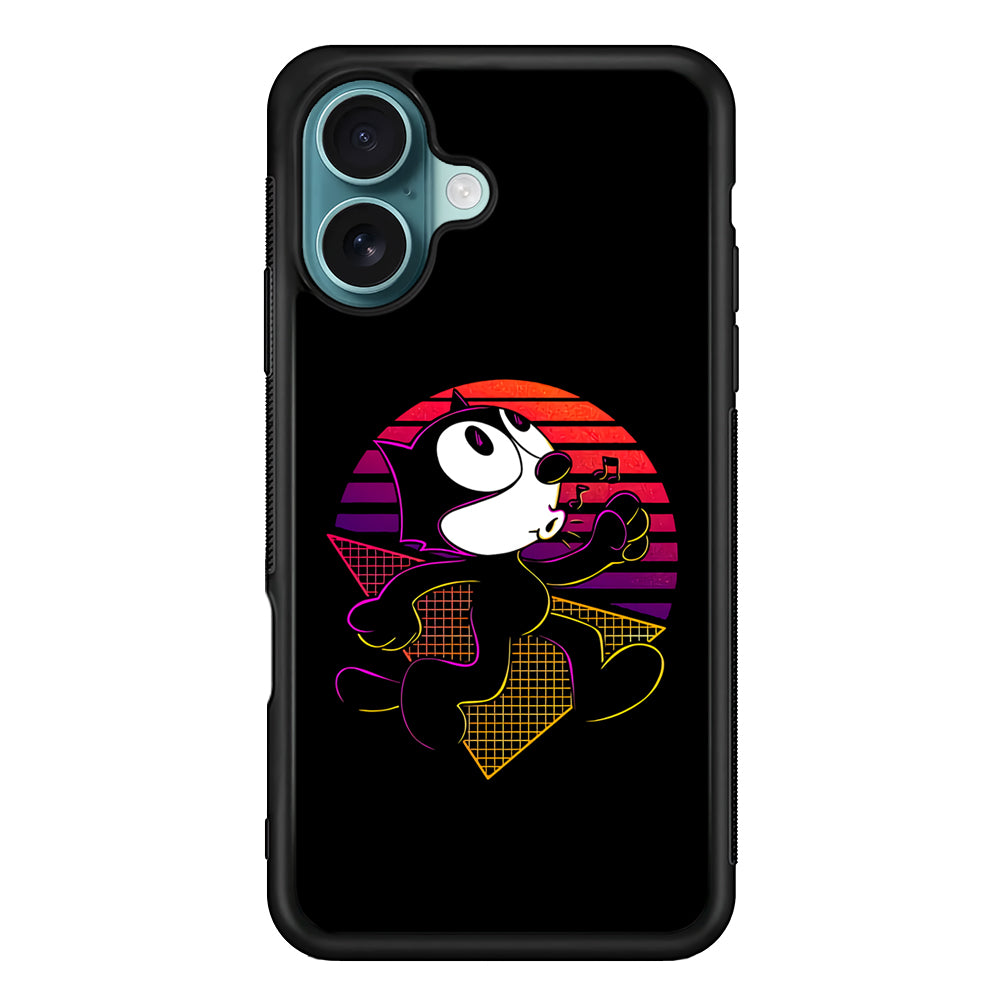 Felix The Cat Whistling iPhone 16 Case - Xtracase