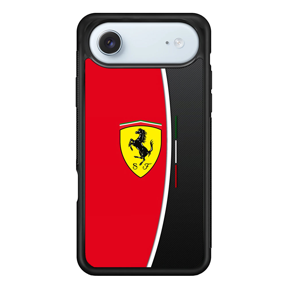 Ferrari Emblem Black Red iPhone 17 Air Case - Xtracase