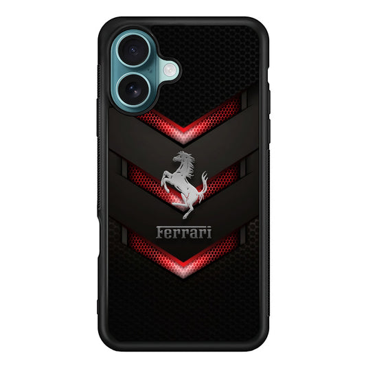 Ferrari Red Steam iPhone 16 Plus Case - Xtracase
