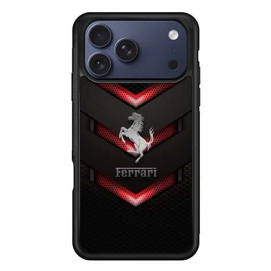 Ferrari Red Steam iPhone 17 Pro Case - Xtracase