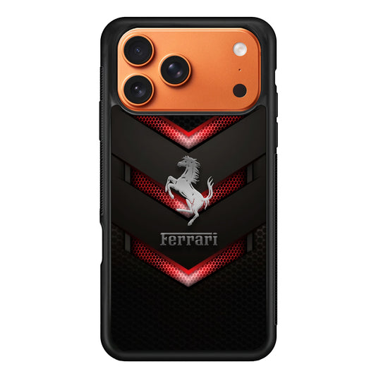 Ferrari Red Steam iPhone 17 Pro Max Case