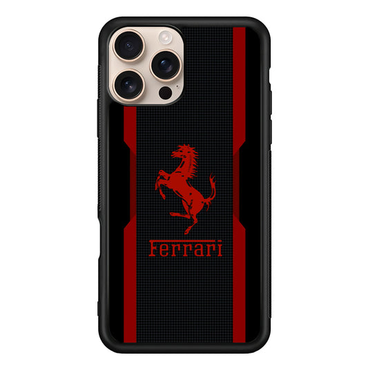 Ferrari Red World iPhone 16 Pro Case - Xtracase