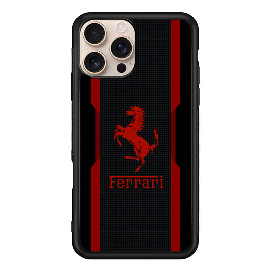 Ferrari Red World iPhone 16 Pro Max Case - Xtracase