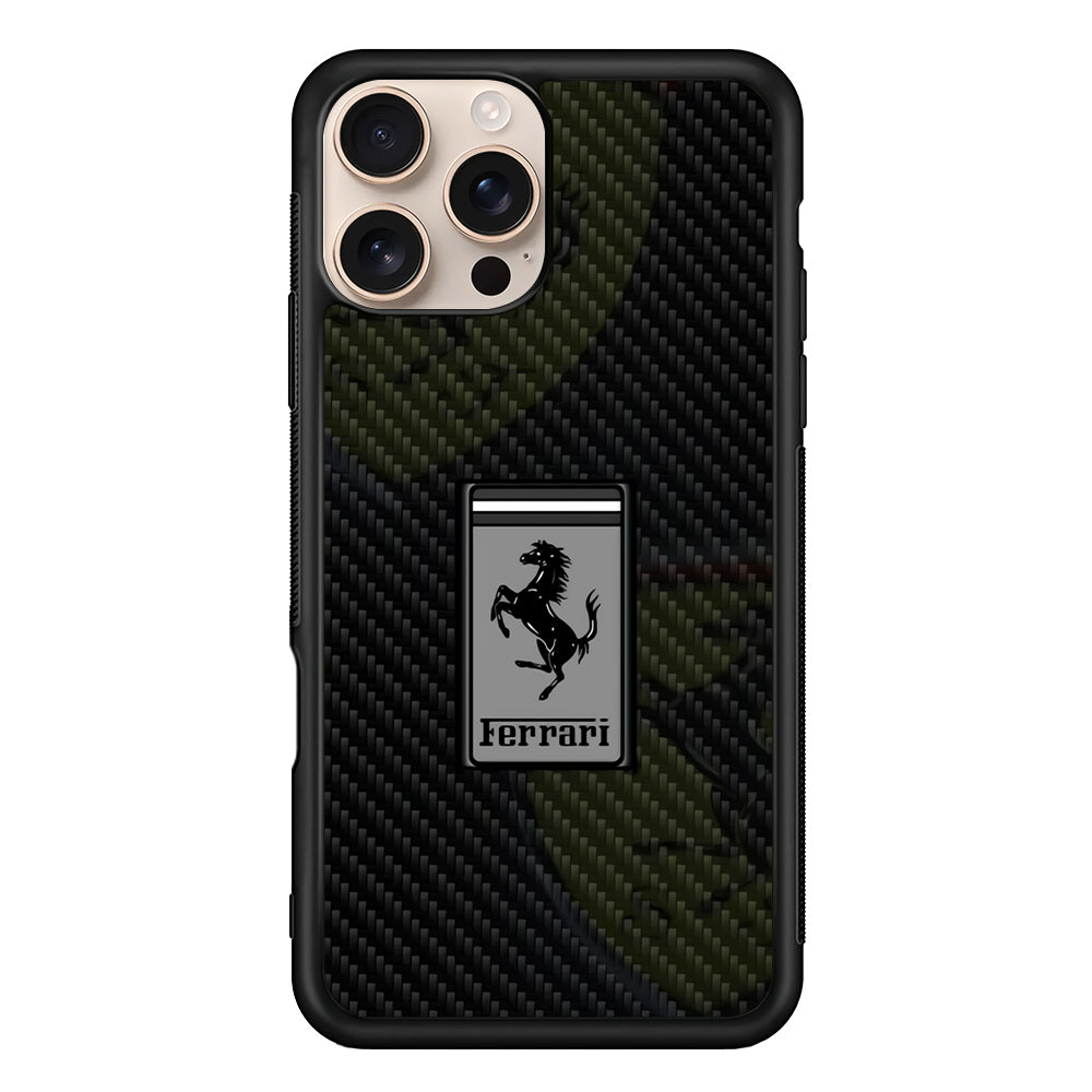 Ferrari Silvery Touch iPhone 16 Pro Max Case - Xtracase