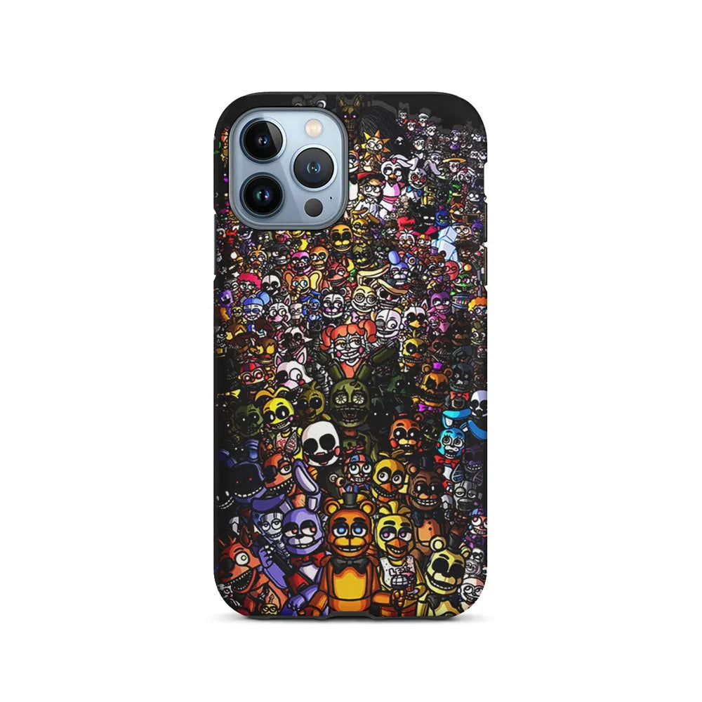 Five Nights at Freddy's Assemble iPhone 13 Pro Case-2 in 1 Tough Case-Xtracase