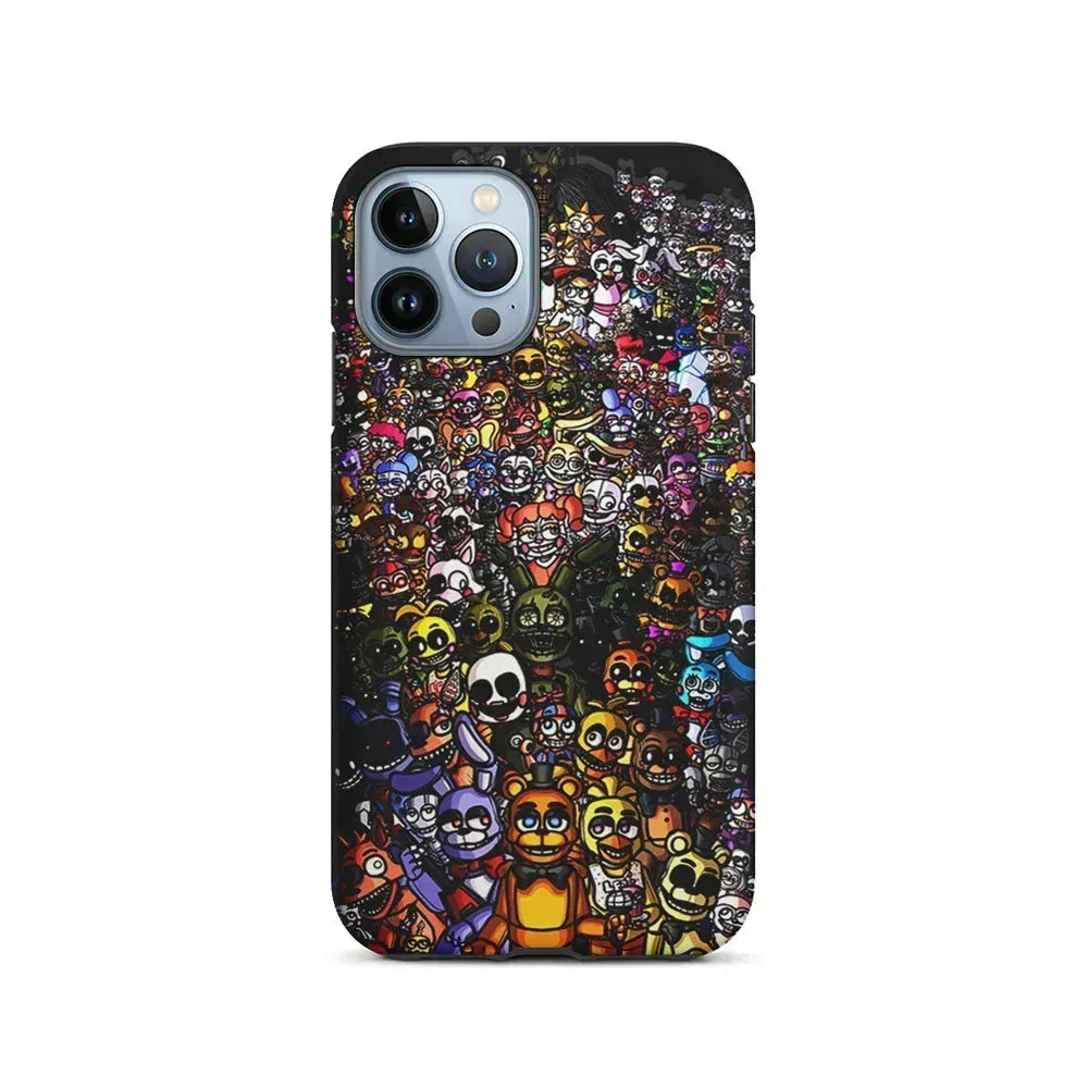 Five Nights at Freddy's Assemble iPhone 15 Pro Max Case-2 in 1 Tough Case-Xtracase