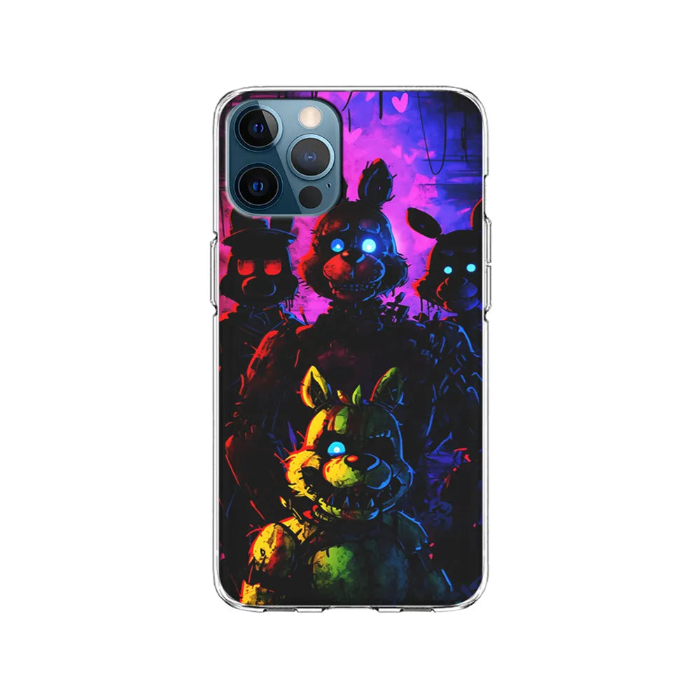 Five Nights at Freddy's Dreadful iPhone 13 Pro Max Case-Clear Soft Case-Xtracase