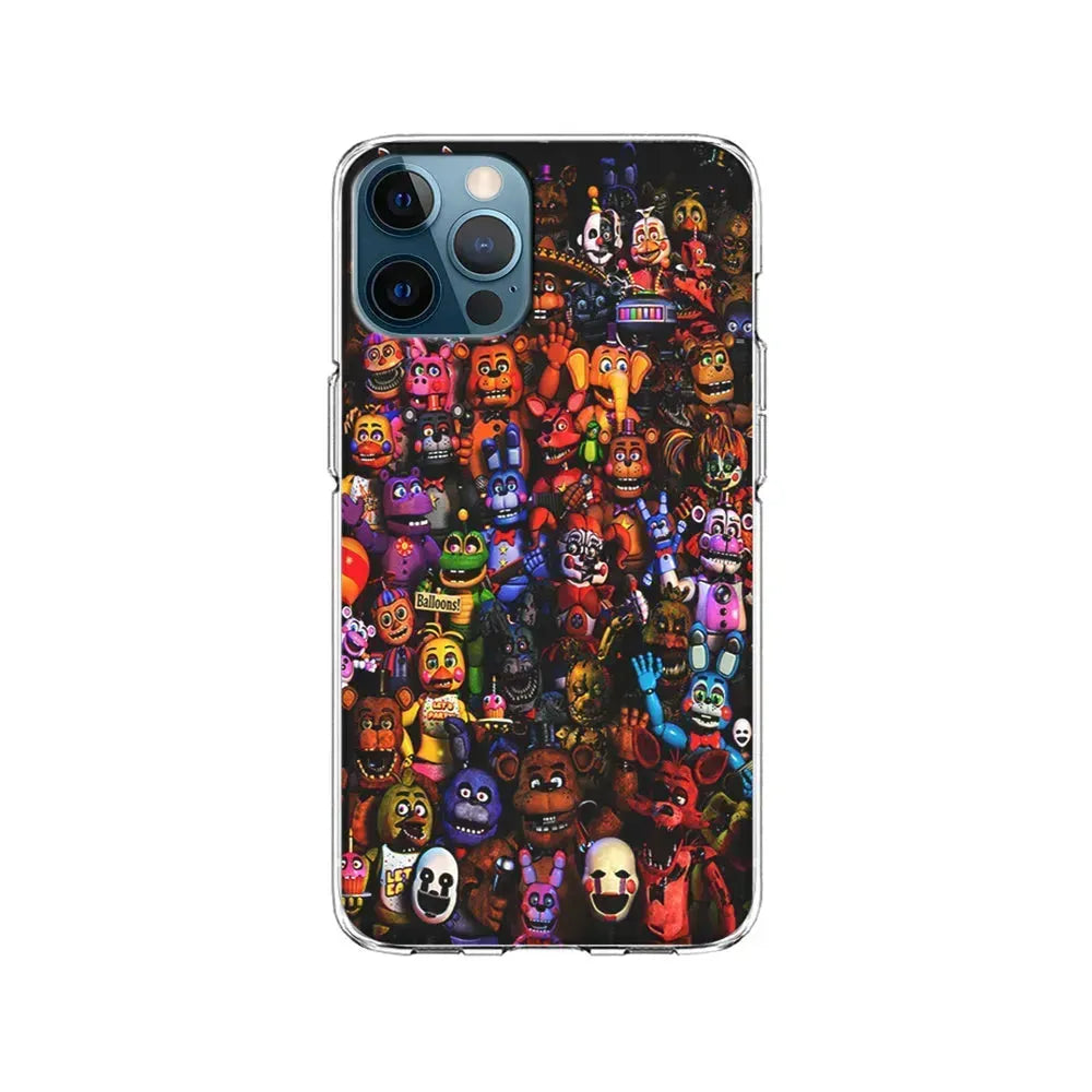Five Nights at Freddy's FNAF iPhone 15 Pro Max Case-Clear Soft Case-Xtracase
