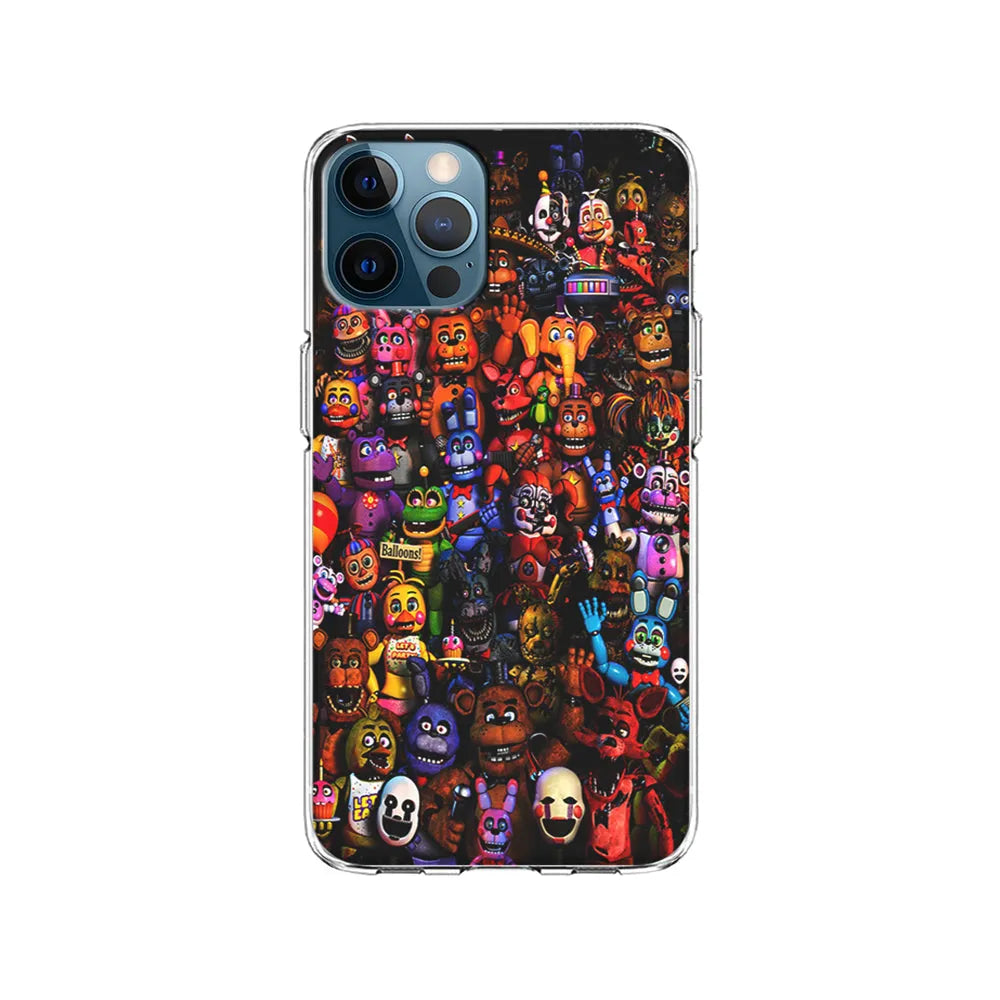 Five Nights at Freddy's FNAF iPhone 13 Pro Case-Clear Soft Case-Xtracase