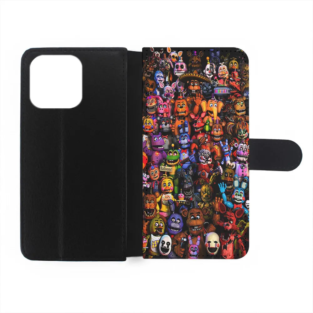 Five Nights at Freddy's FNAF iPhone 15 Case-Flip Wallet Case-Xtracase