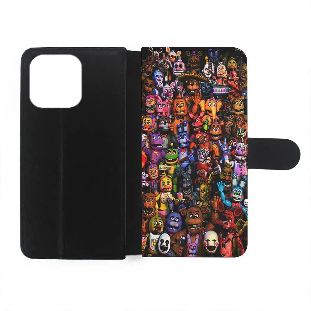 Five Nights at Freddy's FNAF iPhone 15 Pro Max Case-Flip Wallet Case-Xtracase