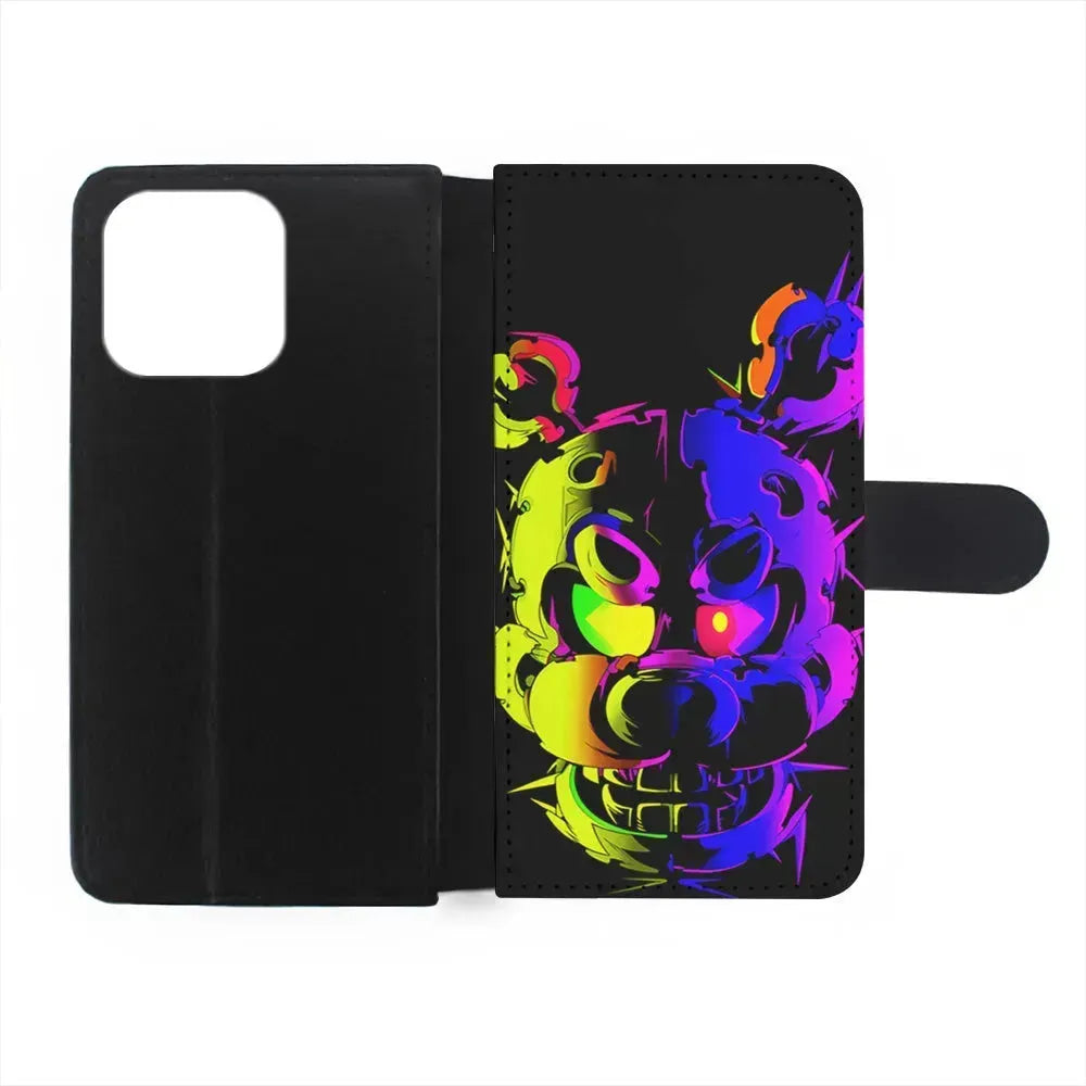 Five Nights at Freddy's Fazbear iPhone 15 Pro Max Case-Flip Wallet Case-Xtracase