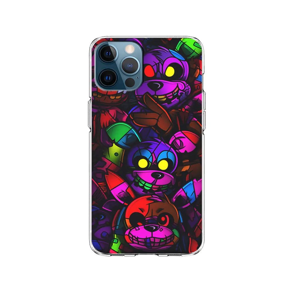 Five Nights at Freddy's Horror iPhone 13 Pro Max Case-Clear Soft Case-Xtracase