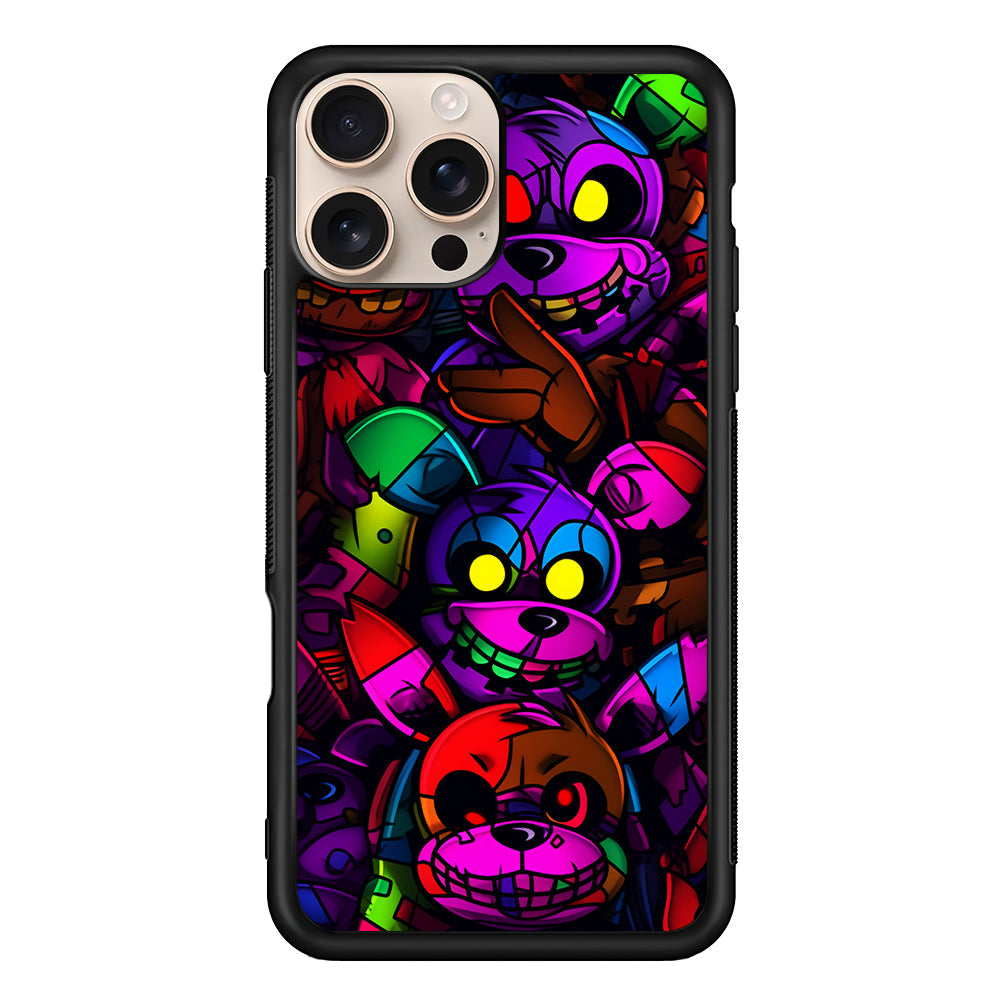 Five Nights at Freddy's Horror iPhone 16 Pro Max Case - iPhone 16 Pro Max