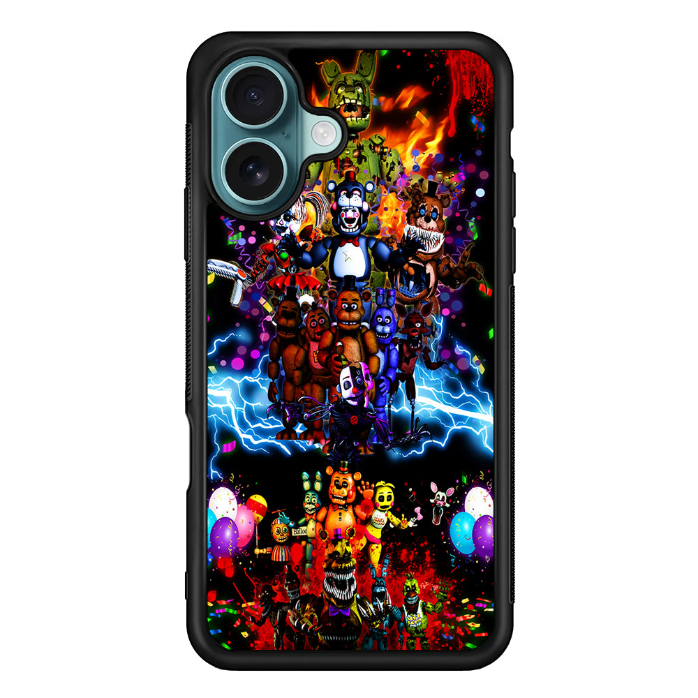 Five Nights at Freddy's Party iPhone 16 Case - Xtracase