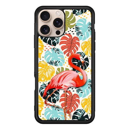 Flamingo Stand in Beauty iPhone 16 Pro Max Case - iPhone 16 Pro Max