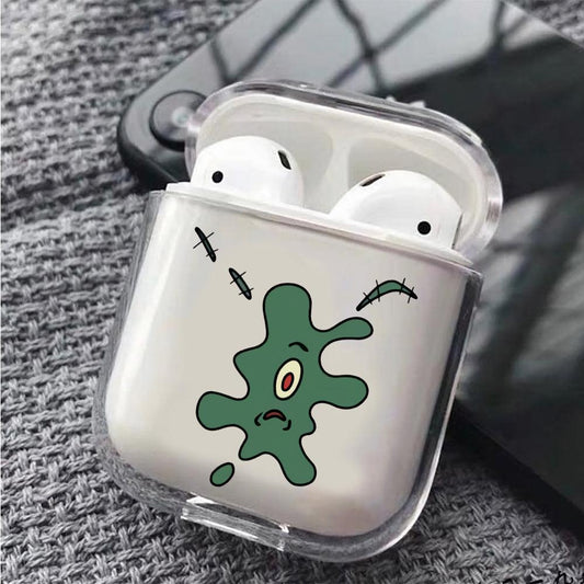 Flat Plankton Protective Clear Case Cover For Apple Airpods-Xtracase