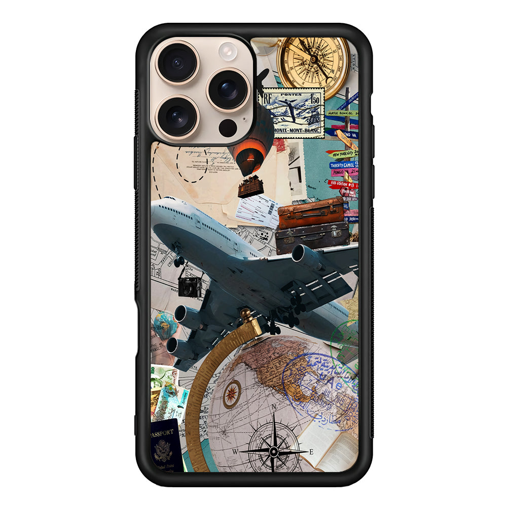 Flight Travel Vacation iPhone 16 Pro Case - iPhone 16 Pro