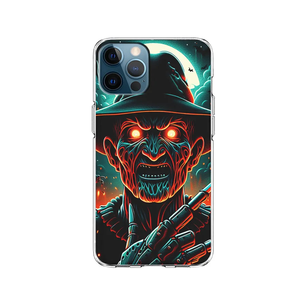 Freddy Krueger Horror Movie iPhone 13 Pro Case-Clear Soft Case-Xtracase