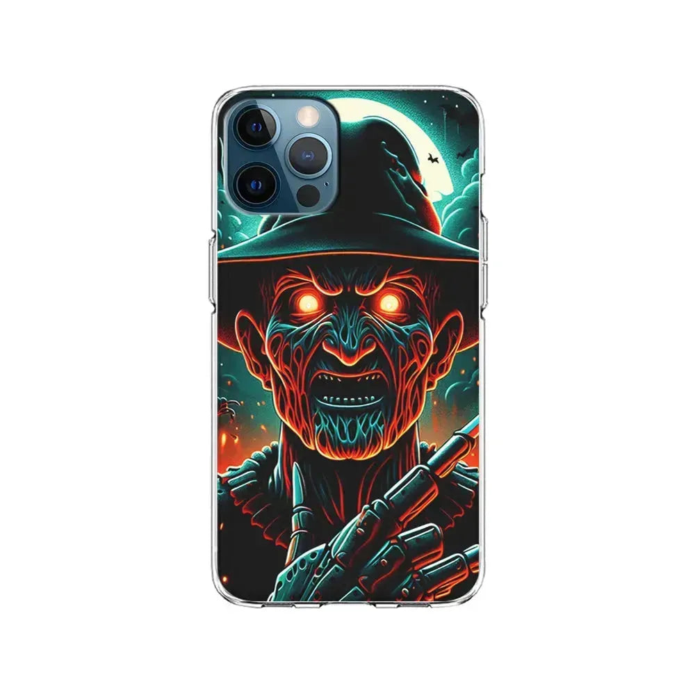 Freddy Krueger Horror Movie iPhone 15 Pro Max Case-Clear Soft Case-Xtracase