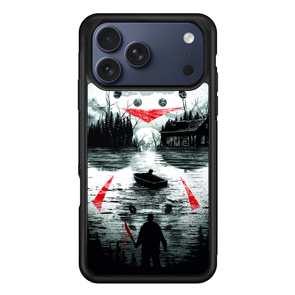Friday the 13th Silhouette Mask iPhone 17 Pro Max Case - Xtracase