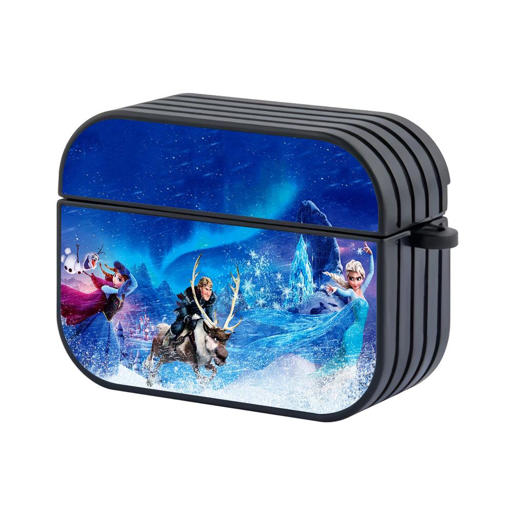 Frozen Princess Elsa Team Hard Plastic Case Cover For Apple Airpods Pro 2-Xtracase