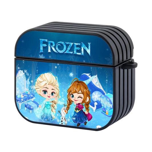 Frozen The Cute Face of Sibling Apple Airpods 4 Case-Xtracase