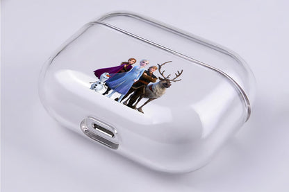 Frozen Majestic Braveness Protective Clear Case Cover For Apple Airpod Pro 3-Xtracase