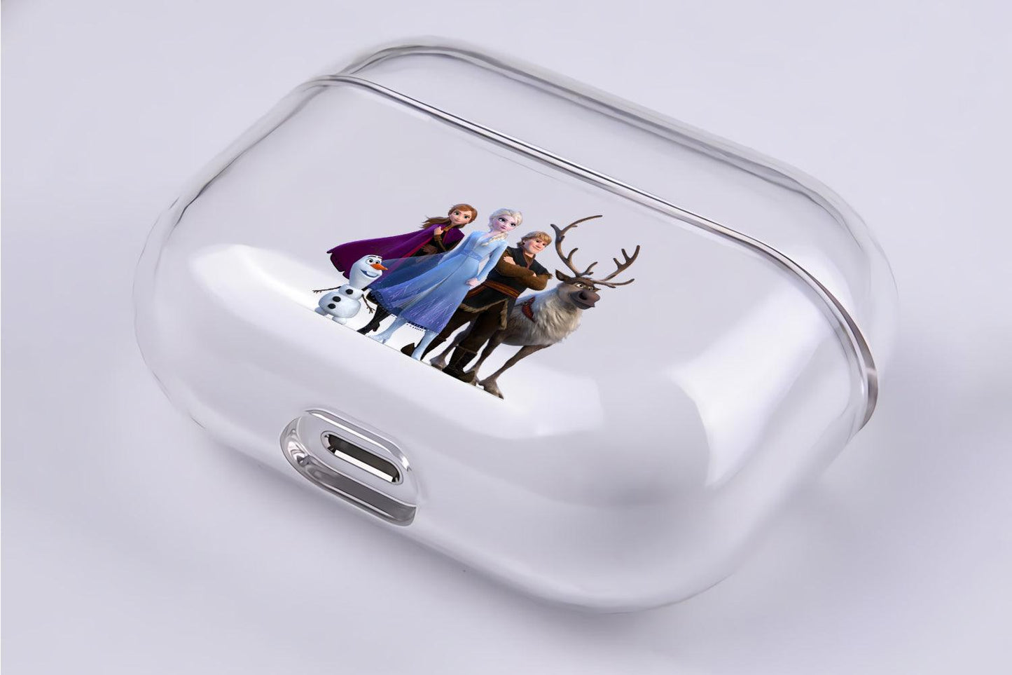Frozen Majestic Braveness Protective Clear Case Cover For Apple Airpod Pro 2-Xtracase