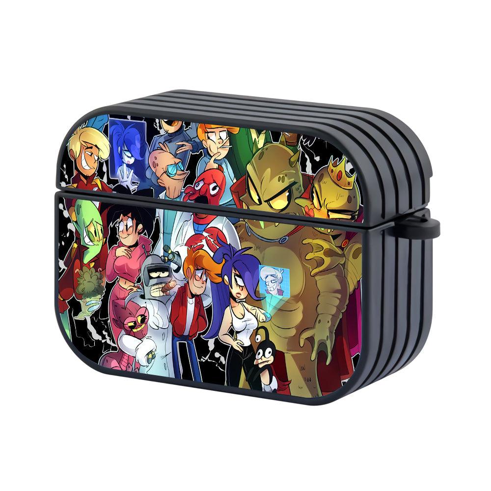 Futurama Love in Another Galaxy Hard Plastic Case Cover For Apple Airpods Pro 2-Xtracase