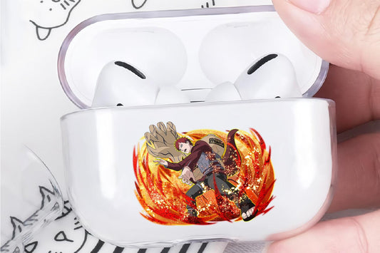 Gaara Monstrous Sand Arm Apple Airpod Pro 3 Clear Case-Xtracase