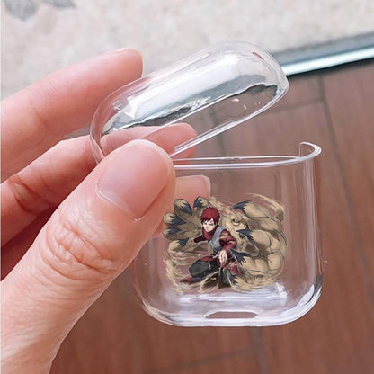 Gaara Monstrous Sand Arm Jutsu Protective Clear Case Cover For Apple Airpods-Xtracase