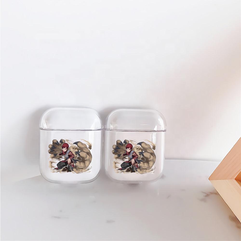 Gaara Monstrous Sand Arm Jutsu Protective Clear Case Cover For Apple Airpods-Xtracase