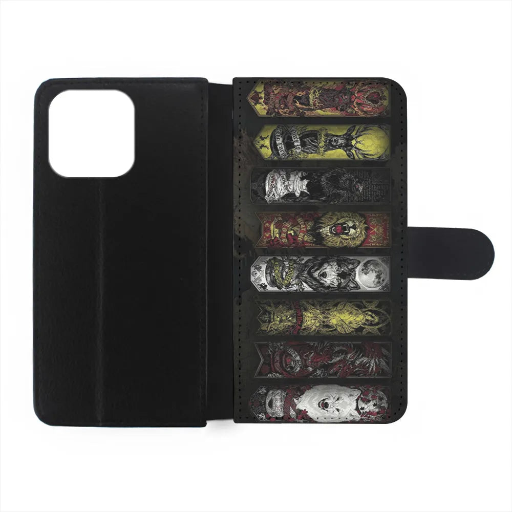 Game Of Thrones Flag Kingdom iPhone 15 Case-Flip Wallet Case-Xtracase