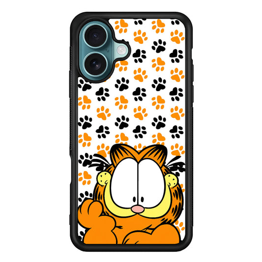 Garfield And His Footprints iPhone 16 Plus Case - Xtracase