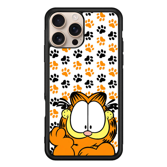 Garfield And His Footprints iPhone 16 Pro Case - iPhone 16 Pro