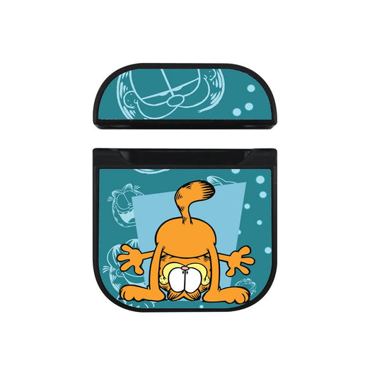Garfield Confused By The Whole Situation Apple Airpods Case-Xtracase