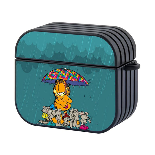 Garfield Shelter from The Pouring Rain Apple Airpods 4 Case-Xtracase