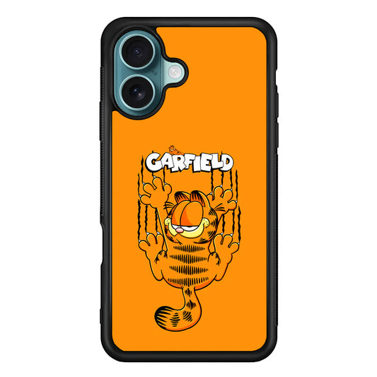 Garfield The Cat Scratch Wall iPhone 16 Plus Case - Xtracase