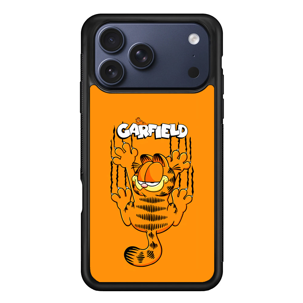 Garfield The Cat Scratch Wall iPhone 17 Pro Case - Xtracase