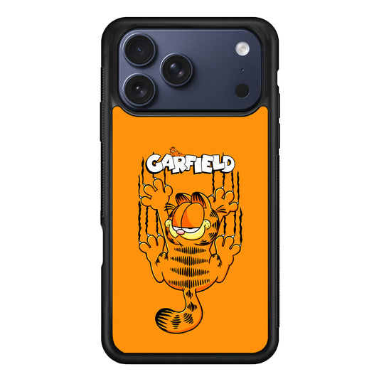 Garfield The Cat Scratch Wall iPhone 17 Pro Case - Xtracase