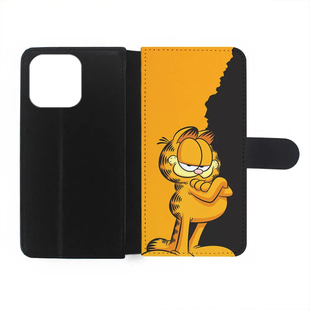 Garfield The Cat Stay Cool iPhone 13 Pro Case-Flip Wallet Case-Xtracase