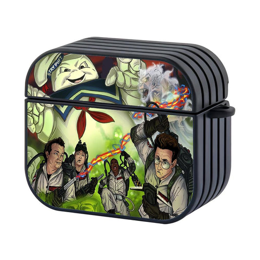 Ghostbusters The Binder Attack Hard Plastic Case Cover For Apple Airpods 3-Xtracase