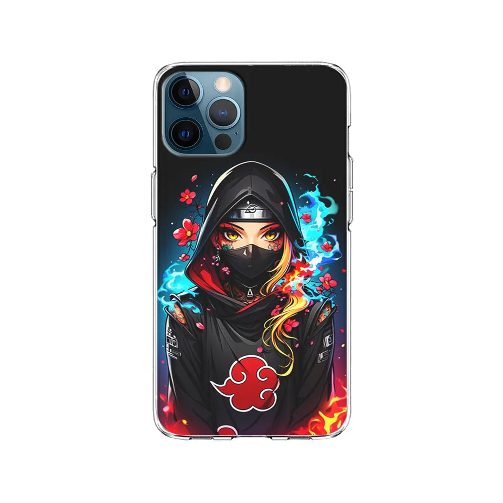 Girl Members of Akatsuki iPhone 13 Pro Case-Clear Soft Case-Xtracase