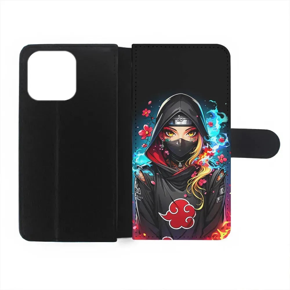 Girl Members of Akatsuki iPhone 15 Pro Max Case-Flip Wallet Case-Xtracase