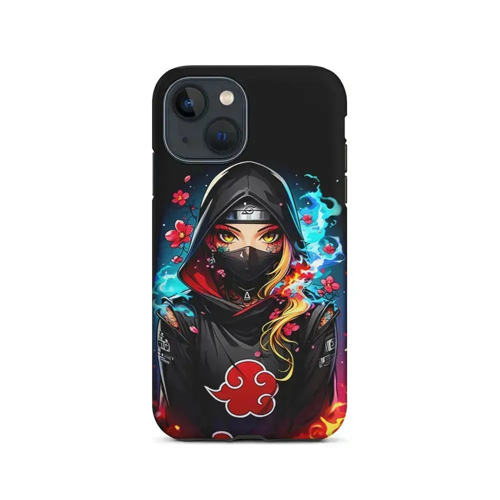 Girl Members of Akatsuki iPhone 13 Mini Case-2 in 1 Tough Case-Xtracase