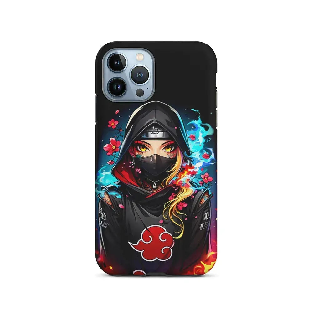 Girl Members of Akatsuki iPhone 15 Pro Max Case-2 in 1 Tough Case-Xtracase
